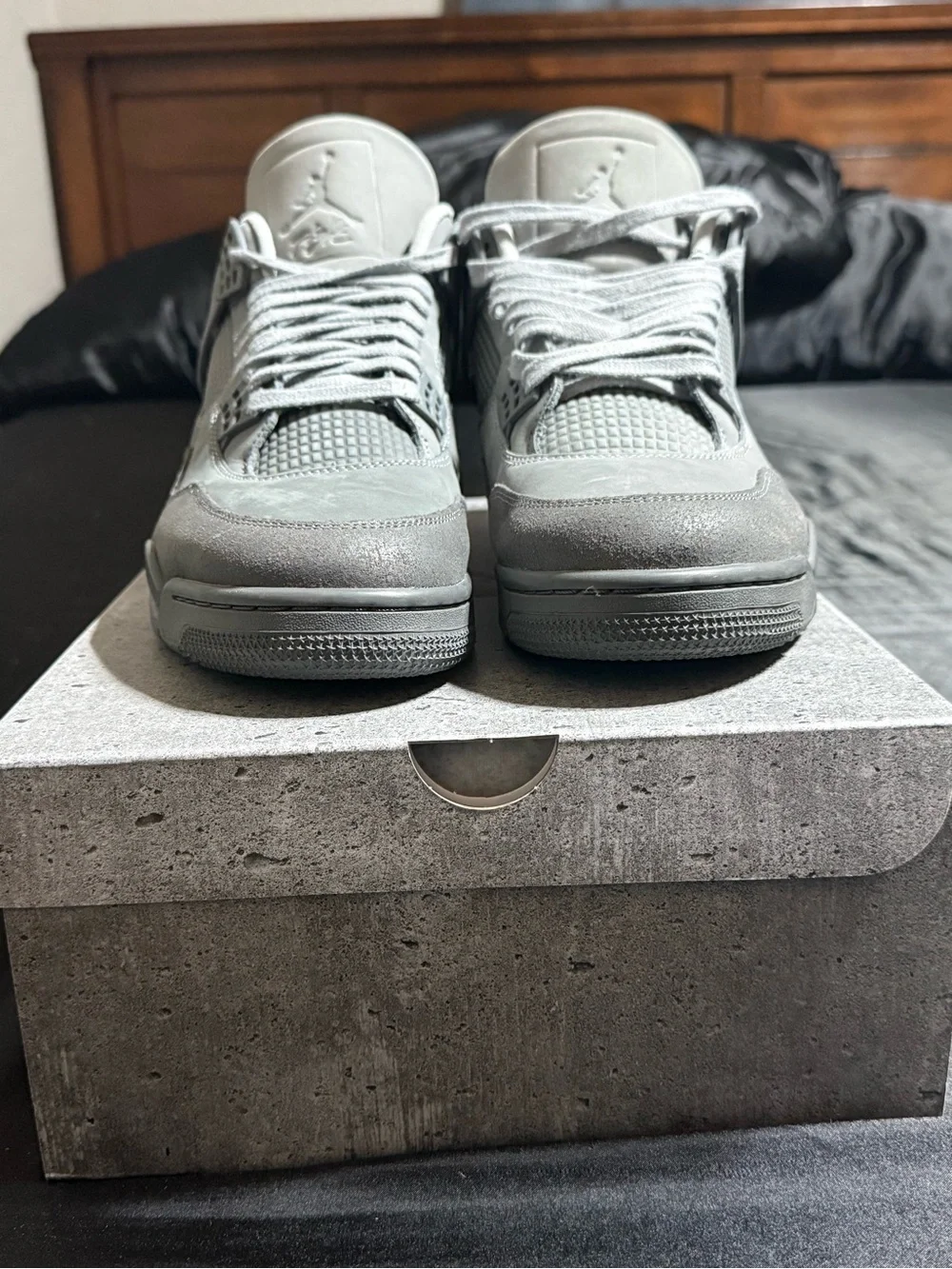 Men's Size 12 - Jordan 4 Retro SE Paris Olympics Wet Cement